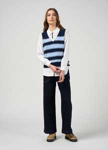Vests: College Vest Navy/Blue