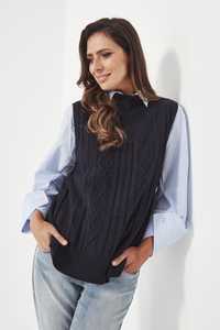 CHERISH VEST INK MARLE