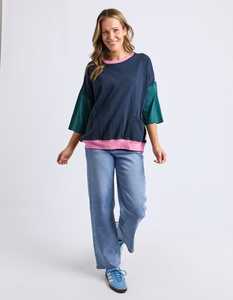 Easter 2026: Maize Colour Block Sweat