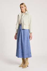 Wanderer Crop Jacket - Ecru