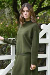 Sweaters: The Hot Scoop Khaki