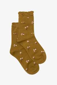Antler: Olive Cosmos Sock