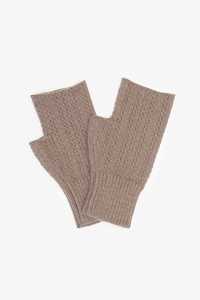 Florence Fingerless Gloves | Natural