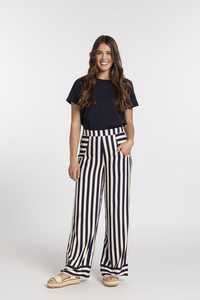 Summer Sienna Pant Navy Stripe