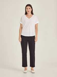 Bottoms: Audrey Cigarette Pant Navy