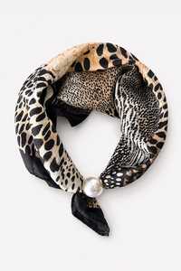 Accessories: Pearl Fasten Neck Tie Natural Instinct Coming Soon