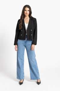 Audrey Blazer Black Shimmer