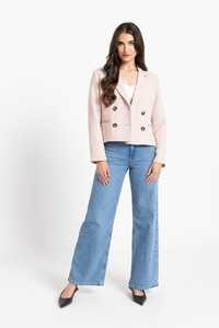 Outerwear: Audrey Blazer Marshmallow