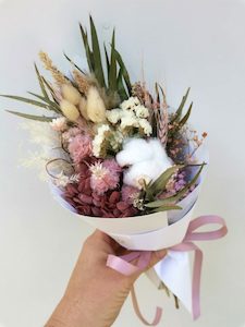 Products: Dried Flower Bouquet - Mini - Gift Boxes Dried flowers Hire flowers Dried wedding Flowers