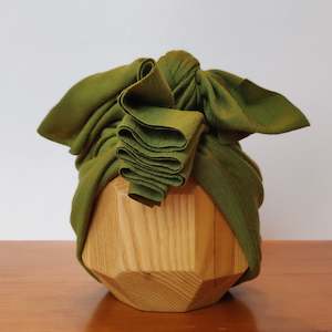 Winter Garden: Merino Ruffle Headwrap | Palm Grove