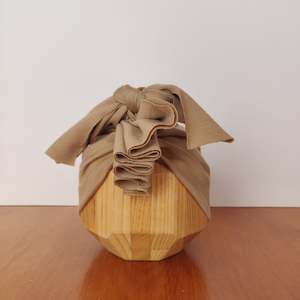 Sustainable Merino: Merino Ruffle Headwrap | Biscotti