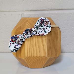 Sadie Bow Headband: Vida & Co Sadie Bow Headband - Into the Garden