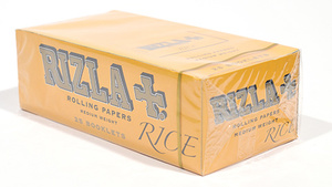 Products: Rizla Rice Regular Yellow Double Rolling Papers Carton