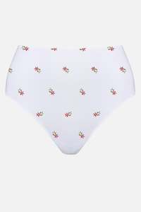 Whitney High Waist Bikini - Pure Blossom