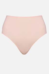 Rosy Pink: Whitney High Waist Bikini - Rosy