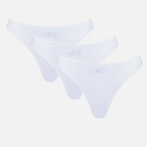 Pure: Monogram Whitney Bikini 3 Pack - Pure