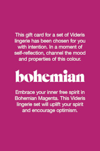 Gift Set Cards: Bohemian Gift Card