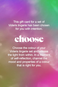 Lingerie Gift Card