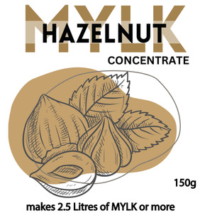 Hazelnut Mylk Concentrate Mylk made here VV Mylk