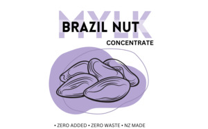 Products: Brazil Nut Mylk Concentrate Mylk made here VV Mylk
