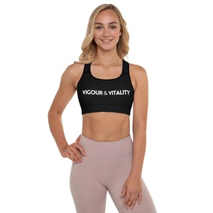 Padded Sports Bra Mylk made here VV Mylk