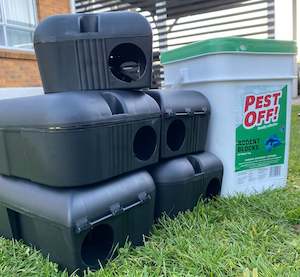 Pest Off & Rat Bait Station Combo