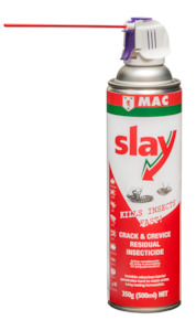 Mac Slay: MAC Slay Residual Insecticide – Crack & Crevice 500ml