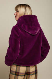 King Louie: Judy Coat Philly -Caspia Purple