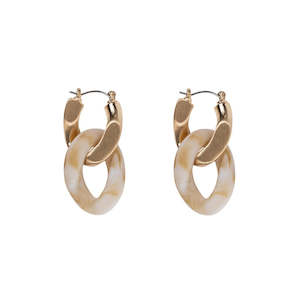Four Corners: Chain Link Earrings
