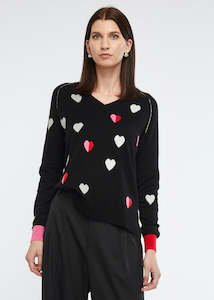 Zaket Plover: Hearts All Over-Multi