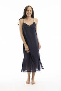 Orientique: maxi length slip organic cotton