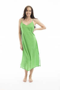 Orientique: Long cotton slip