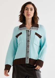 Knitwear: Cotton Jacket