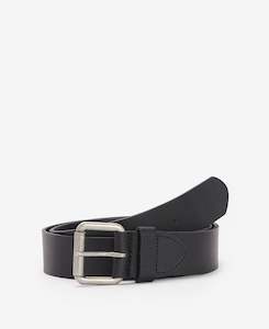 Womens Accessories: Allanton Leather Belt-Black