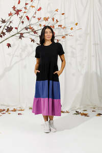 Hyacinth Orchid Kendall Dress