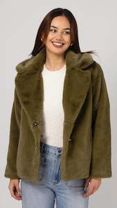 Moss Britta fur jacket