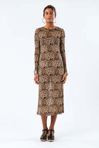 Womens Clothing: LoganLL Maxi Dress LS