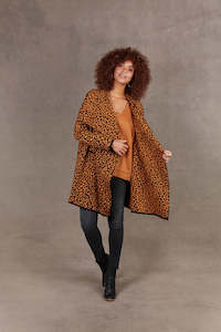 Eb Ive: Pilbara Waterfall Cardigan - Orche