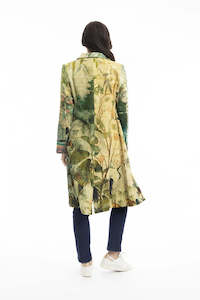 Digital Long Coat - Orient