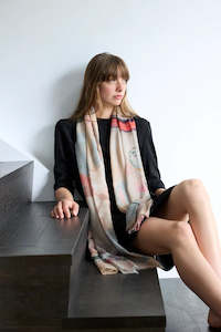Senso JI - oversized wool scarf