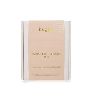 Wash & Lotion Duo - Sea Salt and Cedarwood