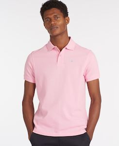 Gifts For Men: Sports Polo-Pink