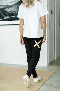 Home Lee: Apartment Pant with Gold X
