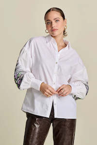 Blouse Maxime Feather White