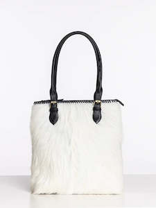 Fur Bag - White