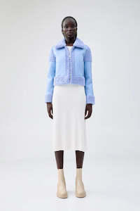 Unreal Fur: Corfu Jacket - Raspberry