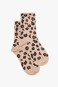 Womens Accessories: Leopard print socks