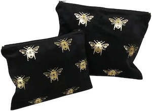 Velvet Bee cosmetic bag set