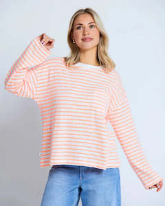 Stella Gemma Clothing: Drop Shoulder Tee Glow