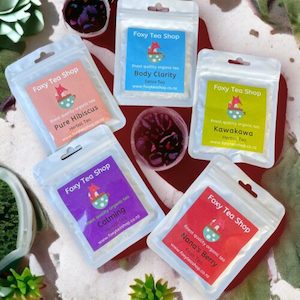 Edible: Sample Pack 4 Loose Leaf Teas